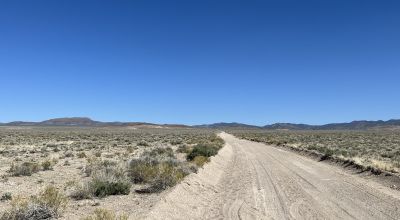Off the beaten path 40 Acre Parcel NE of Rachel NV - Great Access Surrounded by BLM