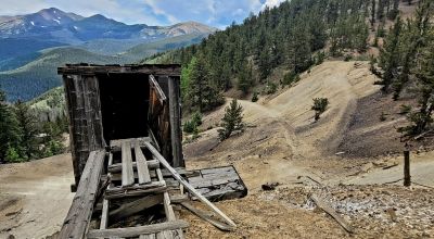 5 Historic Patented Mining Claims - Old Mining Buildings near Bonanza Colorado