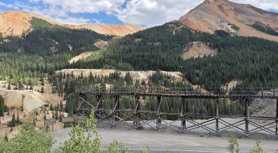 Ouray Colorado -  Red Mountain Mining District- 10 Acres Treed Mountain land