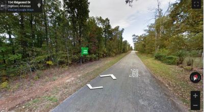 Residential Treed Lot  near Highland Arkansas