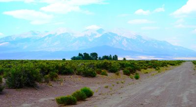 10+ acres Scenic San Luis Valley of Southern Colorado - County Road 4S frontage