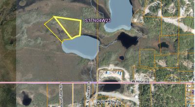 Big Lake Alaska - Borders Small Lake - Surrounded by State of Alaska lands