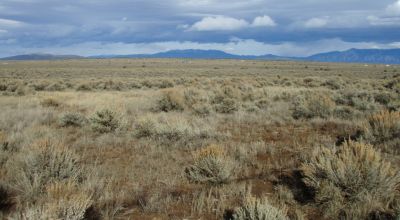 Distant Mountain views. Northern New Mexico West of Taos. 3 adjoining parcels.
