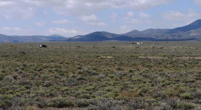 Paved Hwy 306  Frontage Crescent Valley Nevada Camp RV Build