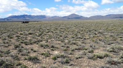 Paved Hwy 306  Frontage Crescent Valley Nevada Camp RV Build