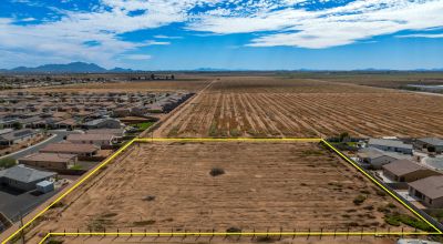 3 acre lot Pinal County Coolidge AZ; approved to subdivide into 2 lots / ideal 4 manufactured home