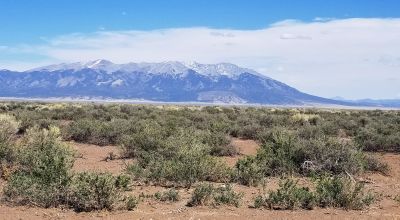 San Luis Valley Scenic Mountain Views - County Road Access