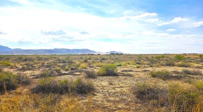 Scenic New Mexico Desert land - Paved road Frontage - Power at road