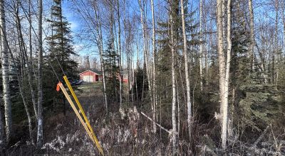 Residential Treed Parcel - Western Outskirts Wasilla Alaska - Backs to Open Space