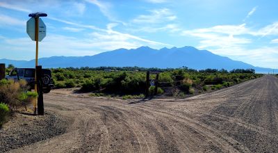 6 acres Corner Lot - Wide open Views - Borders US Gov't Canal lands - Power