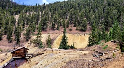 5 Historic Patented Mining Claims - Old Mining Buildings near Bonanza Colorado