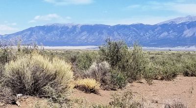 San Luis Valley Scenic Mountain Views - County Road Access