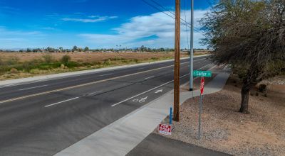 3 acre lot Pinal County Coolidge AZ; approved to subdivide into 2 lots / ideal 4 manufactured home