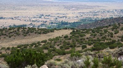 Near the Rim of Black Mesa and Vallito Peak