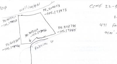 Heavily Treed Parcel in Cripple Creek Mountain Estates