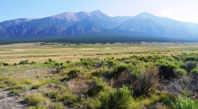 Sweeping mountain and valley views. Small Stream - 5 acres Southern Colorado