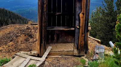 5 Historic Patented Mining Claims - Old Mining Buildings near Bonanza Colorado