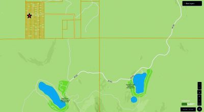 Two Adjacent Corner Lots - Mountain Property Near Campbell/Deadhorse Lakes - Nearly 1/2 Acre