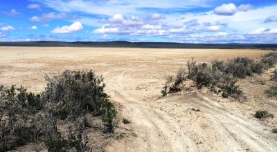 166 acres Remote NW Nevada land Massacre Lake with Massacre Creek