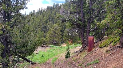 5 Historic Patented Mining Claims - Old Mining Buildings near Bonanza Colorado