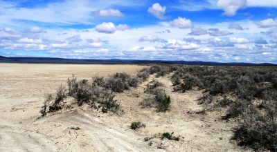 166 acres Remote NW Nevada land Massacre Lake with Massacre Creek
