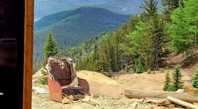 5 Historic Patented Mining Claims - Old Mining Buildings near Bonanza Colorado
