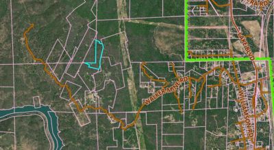 Patented Mining Claim in the Mountains between Redding and Shasta Dam California