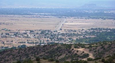 Near the Rim of Black Mesa and Vallito Peak