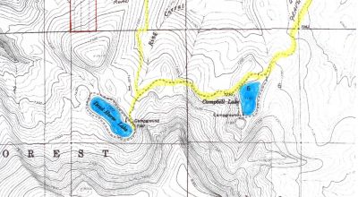Two Adjacent Corner Lots - Mountain Property Near Campbell/Deadhorse Lakes - Nearly 1/2 Acre