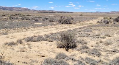Scenic New Mexico Desert 25 miles N-NW of Grants - 1 acre parcels - Camp RV Build