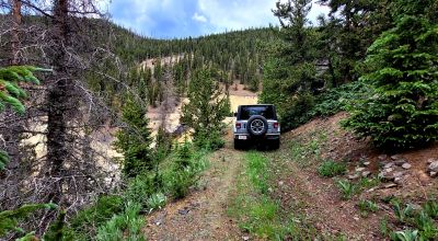 5 Historic Patented Mining Claims - Old Mining Buildings near Bonanza Colorado