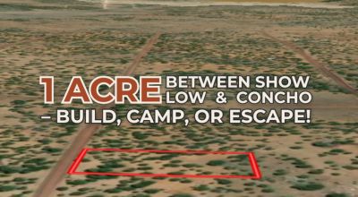 1 Acre Between Show Low & Concho – Build, Camp, or Escape!