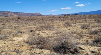 Ambrosia Lake area - 4 adjoining 1 acre parcels - Camp RV Build RV - Scenic desert views