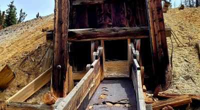 5 Historic Patented Mining Claims - Old Mining Buildings near Bonanza Colorado
