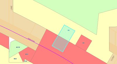 Amazing multi zoned property, front half of lot is zoned B1-Neighborhood Business,