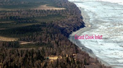 REMOTE Alaskan Land near Moose Point - 1/4 mile from Cook Inlet *  26.49 acres