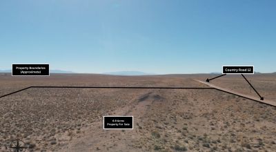 6.9 Acre Vacant Lot with Power Poles Located in Blanca, CO for starts at $299 per month