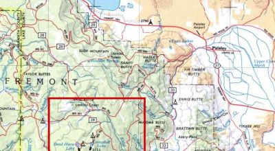 South Central Oregon Mountain Lakes Area Property - Great for Camping