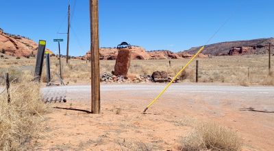 Spectacular Views of Red Sandstone formations - 5 acre corner lot with Power