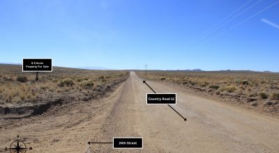 6.9 Acre Vacant Lot with Power Poles Located in Blanca, CO for starts at $299 per month