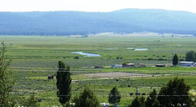 Corner Lot paved road * power, phone at road Huge Sprague River and valley views