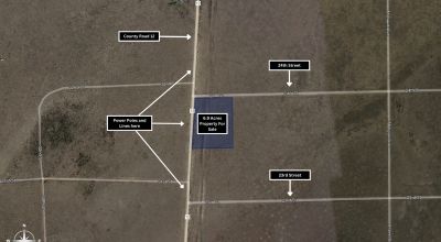 6.9 Acre Vacant Lot with Power Poles Located in Blanca, CO for starts at $299 per month