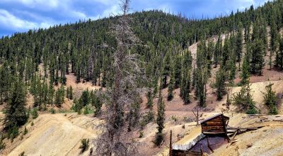 5 Historic Patented Mining Claims - Old Mining Buildings near Bonanza Colorado