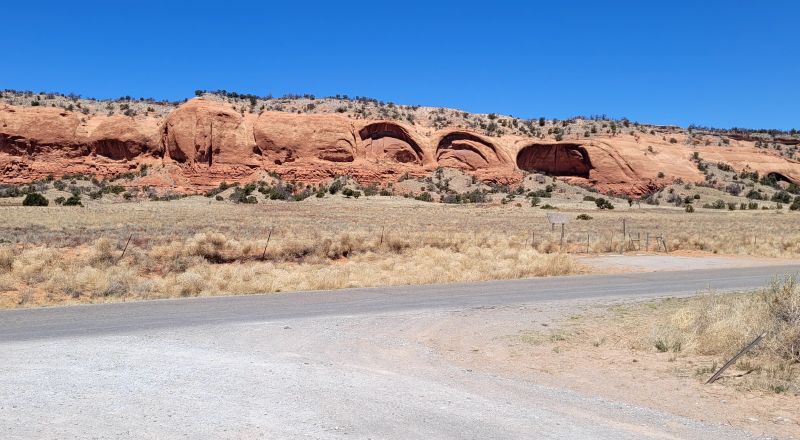 Spectacular Views of Red Sandstone formations - 5 acre corner lot with Power