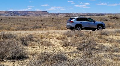 Ambrosia Lake area - 4 adjoining 1 acre parcels - Camp RV Build RV - Scenic desert views