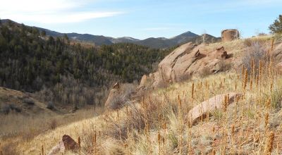 Scenic Elevated Parcel Cripple Creek Colorado residential building parcel