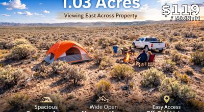 Tired of Crowded Campgrounds? 1-Acre in Nevada