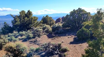 Mountain Land South of Pyramid Lake - Rock Outcroppings - Views Overlooking Palomino Valley