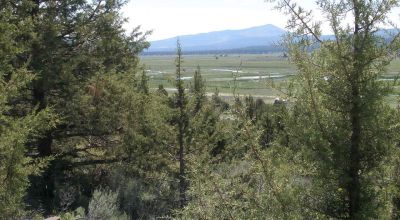 2 adjoining lots with wide open views of Sprague River and Valley