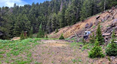 5 Historic Patented Mining Claims - Old Mining Buildings near Bonanza Colorado